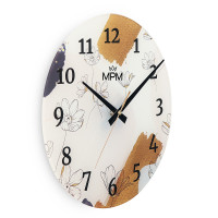 Nástenné hodiny MPM Fiores 4377, 30cm